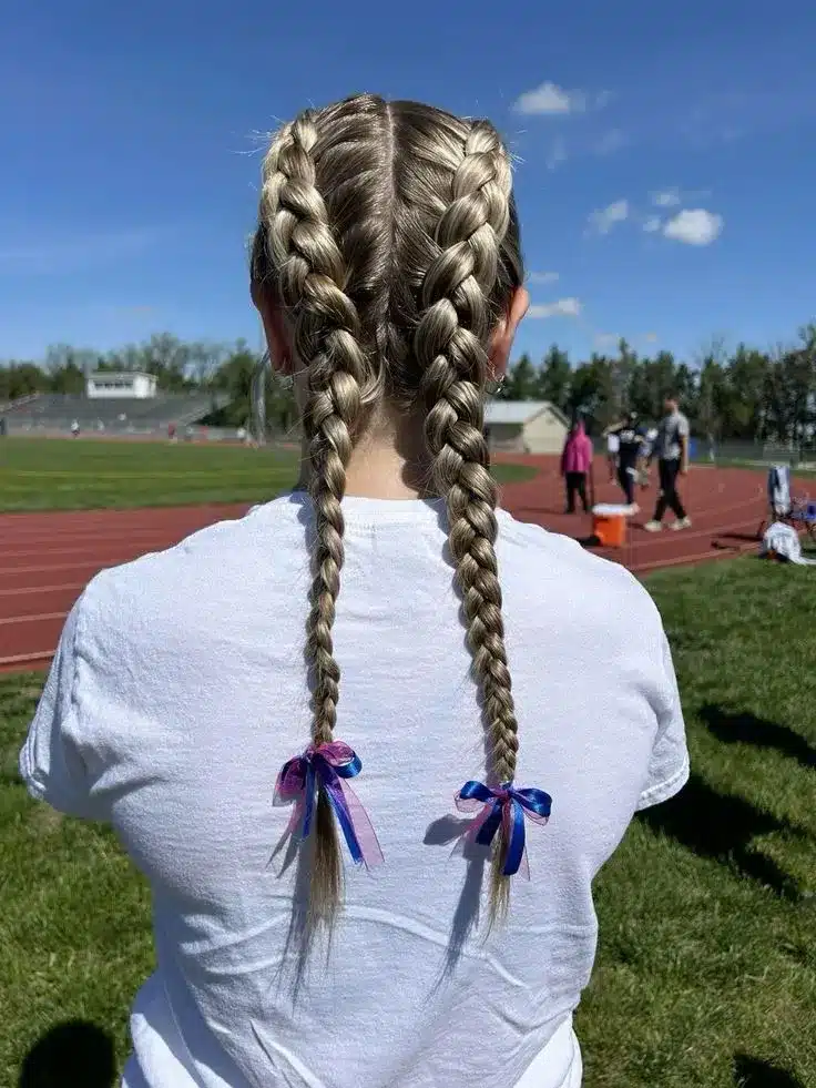 Double dutch braids