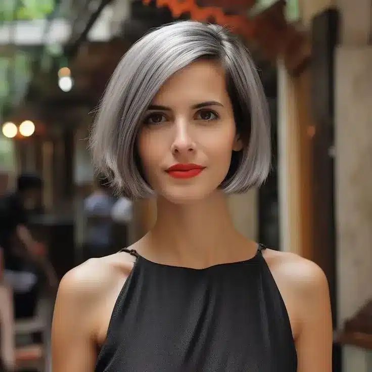 Sleek Chin hairstyles