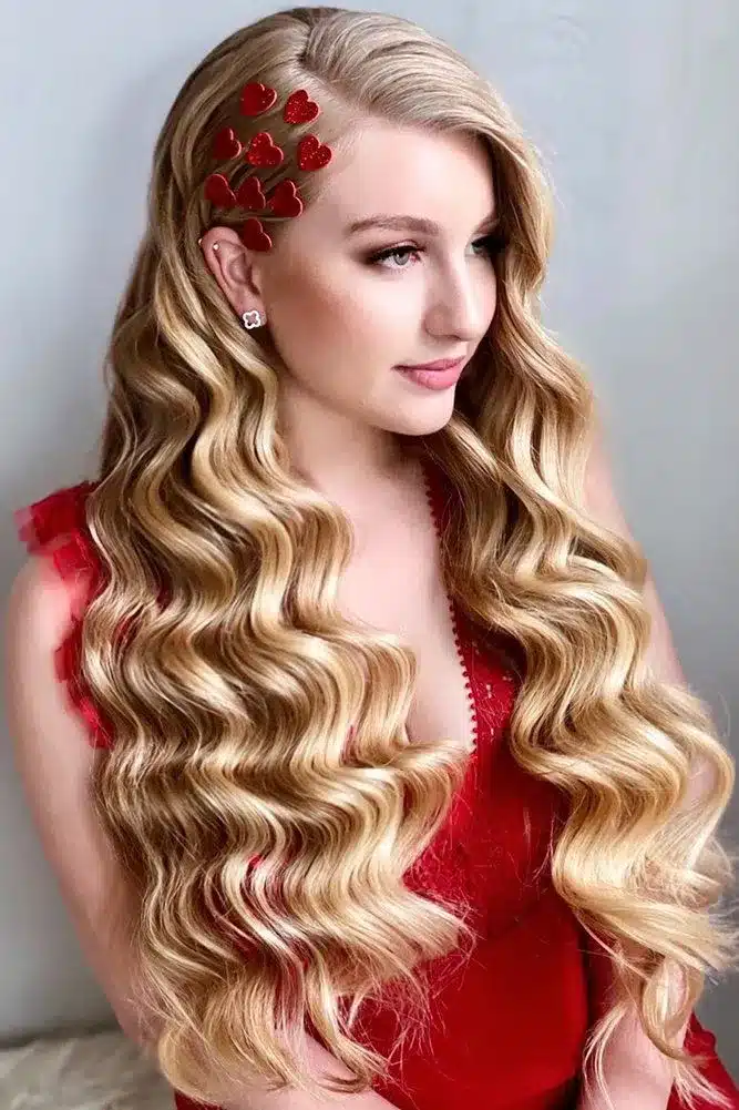 valentine day hairs